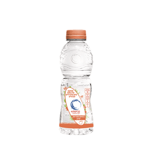 מים בטעם אפרסק 0.5 ל 